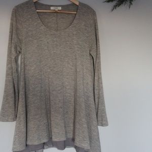 Umgee Blouse with Detailed Bottom